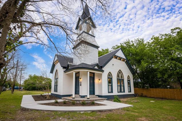 Outside view of the church